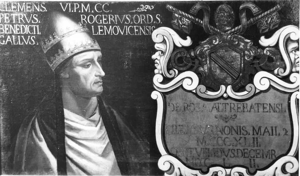 papa Clemente VI (dipinto) - ambito Italia centrale (sec. XVII)