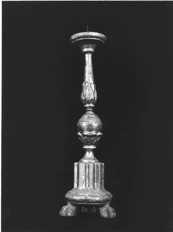 candeliere, serie - bottega laziale (sec. XIX)