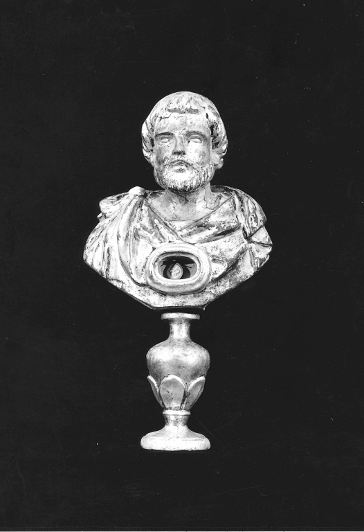 reliquiario - a busto - bottega Italia centrale (sec. XVIII)