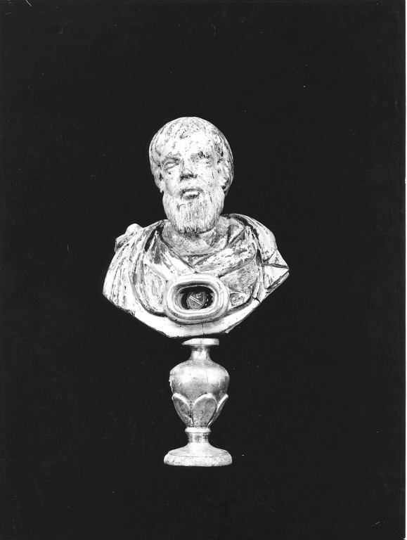 reliquiario - a busto - bottega Italia centrale (secc. XVII/ XVIII)