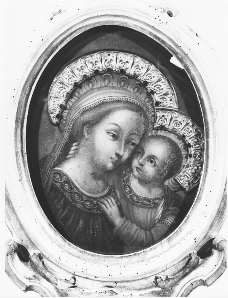 Madonna con Bambino (dipinto) - ambito laziale (sec. XVIII)