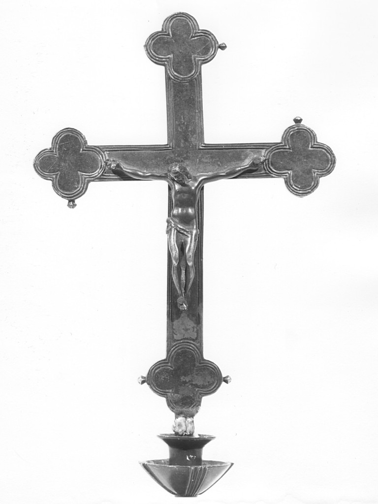 croce processionale - ambito laziale (sec. XIX)