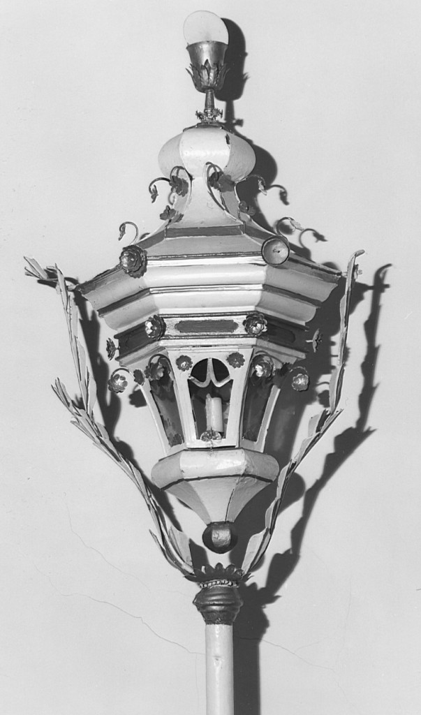 lanterna processionale, coppia - ambito laziale (sec. XX)