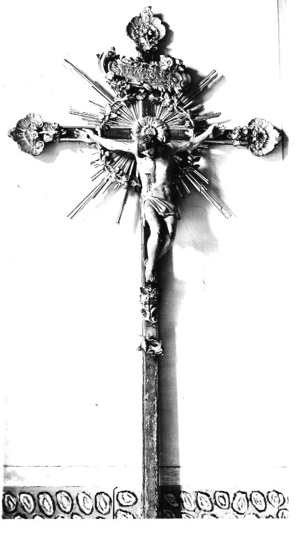 croce processionale - ambito viterbese (seconda metà sec. XVIII)