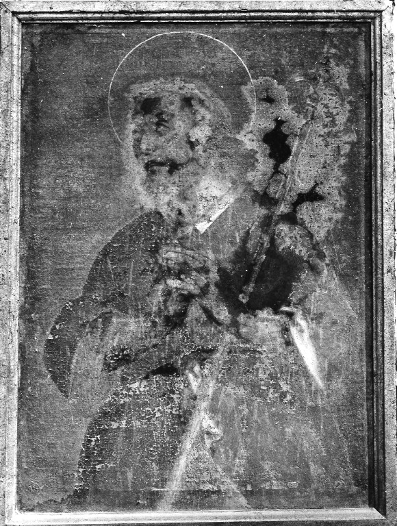 Padre della Chiesa (dipinto) - ambito viterbese (sec. XVII)