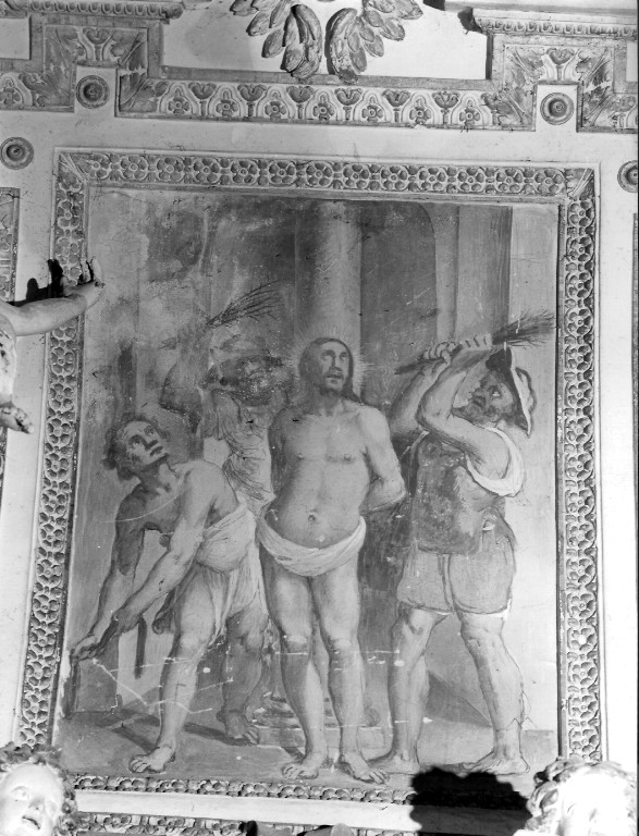 flagellazione di Cristo (dipinto) - ambito laziale (sec. XVII)