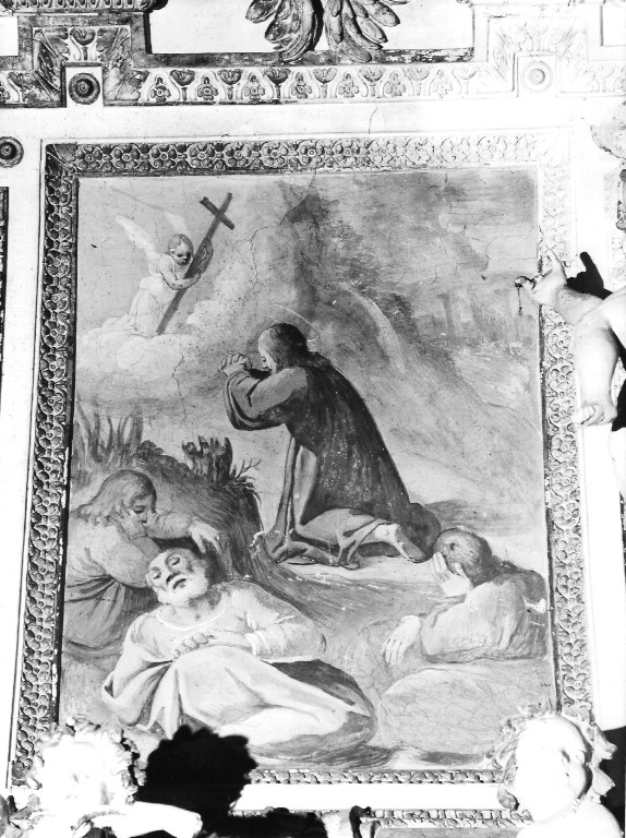 orazione di Cristo nell'orto di Getsemani (dipinto) - ambito laziale (sec. XVII)