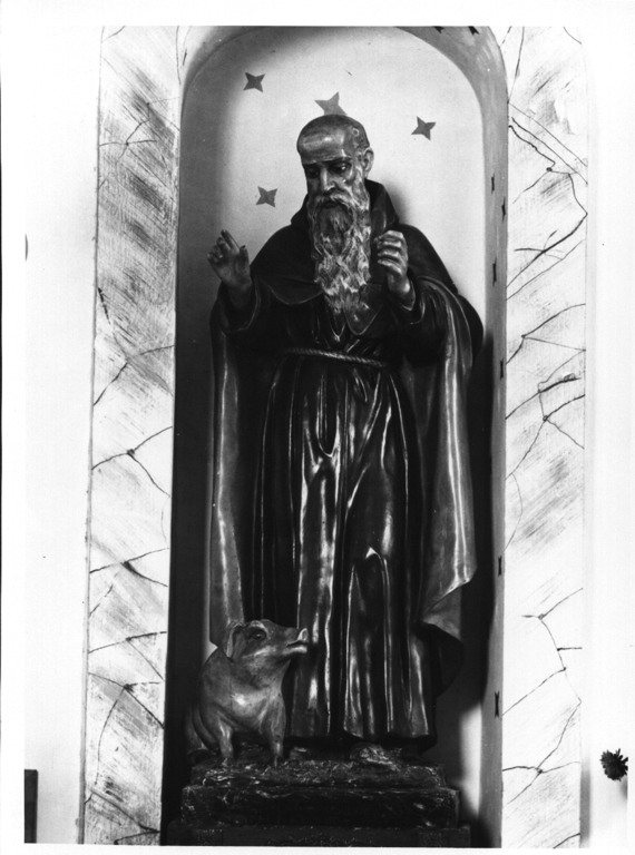 Sant'Antonio Abate (statua) - ambito reatino (sec. XX)