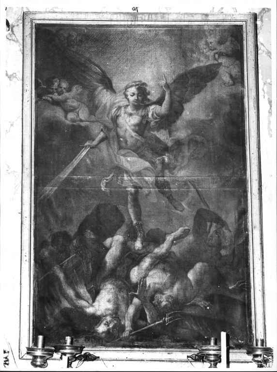 San Michele Arcangelo (dipinto) - ambito napoletano (prima metà sec. XVIII)