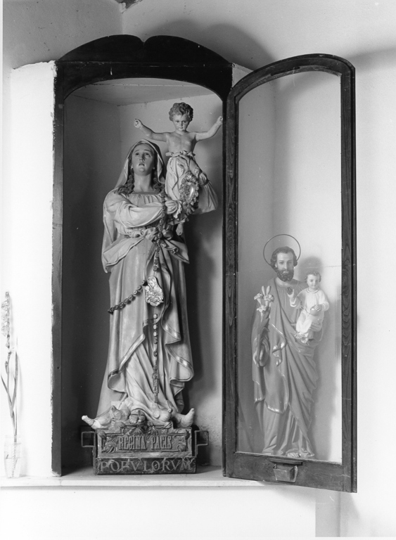 Madonna con Bambino (statua processionale) - ambito laziale (prima metà sec. XX)