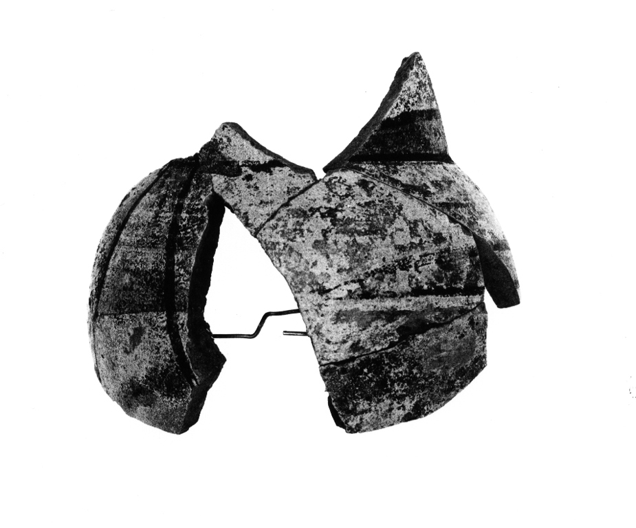 orciolo, frammento - manifattura romana (sec. XIII)