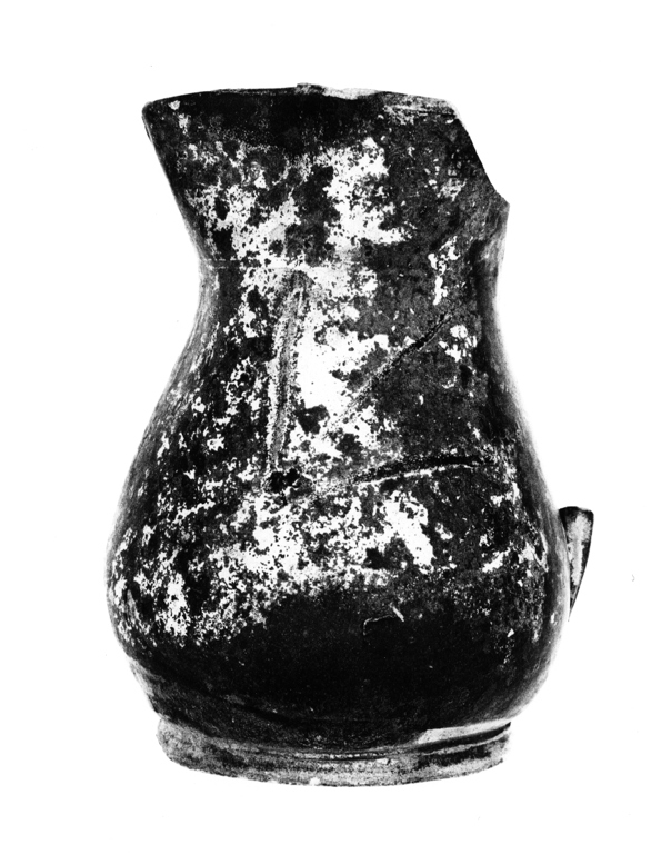 boccale, frammento - manifattura viterbese (inizio sec. XV)