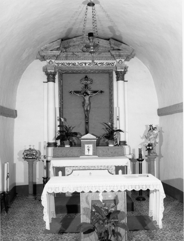 altare - manifattura laziale (sec. XVIII)