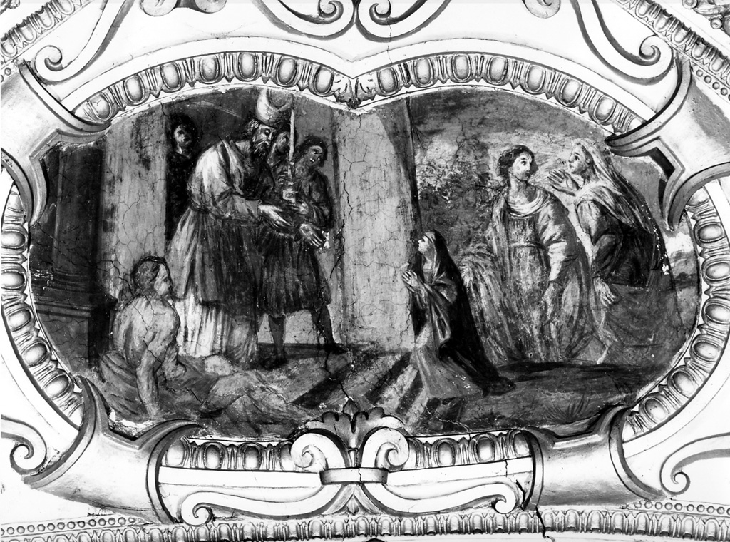 presentazione di Maria Vergine al tempio (dipinto) - ambito laziale (prima metà sec. XVII)