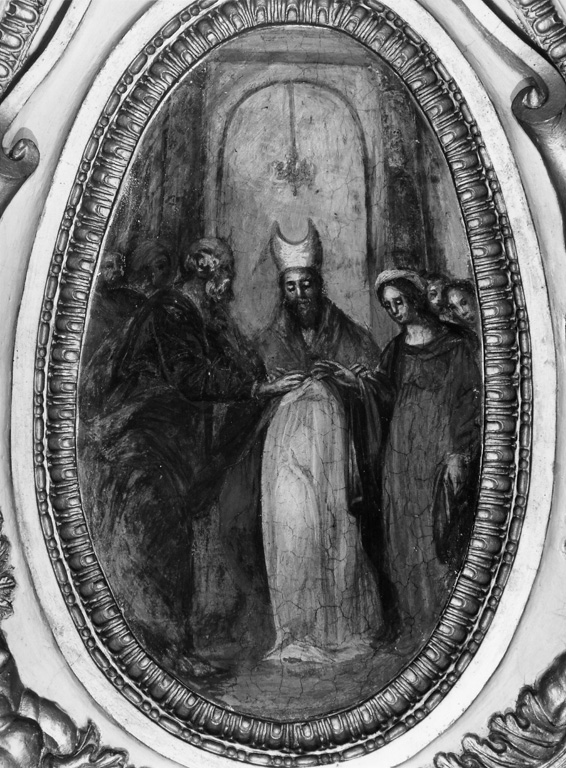 Sposalizio di Maria Vergine (dipinto) - ambito laziale (prima metà sec. XVII)