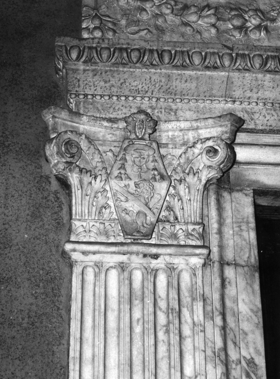 stemma cardinalizio Barbo (rilievo) - ambito romano (sec. XV)