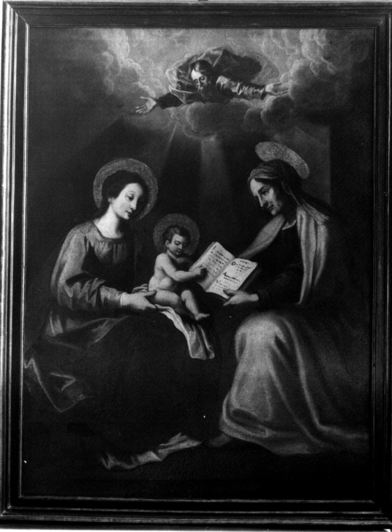 Madonna con Bambino e Sant'Anna (dipinto) - ambito umbro-laziale (sec. XVIII)