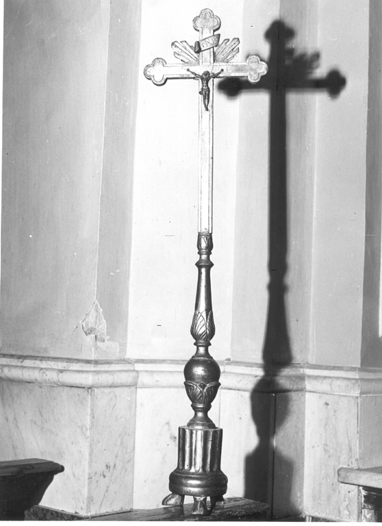Cristo crocifisso (croce d'altare) - ambito laziale (sec. XVIII)