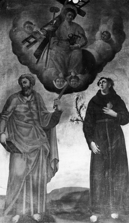 San Bartolomeo e San Pasquale Baylon (dipinto) - ambito Italia centrale (sec. XVII)