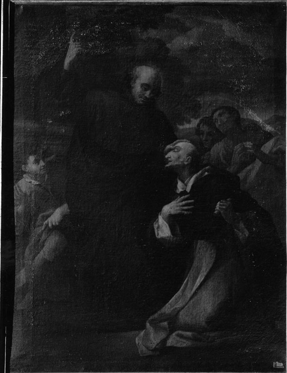 Episodio della vita del beato Niccolò da Forca Palena (dipinto) - ambito romano (sec. XVIII)