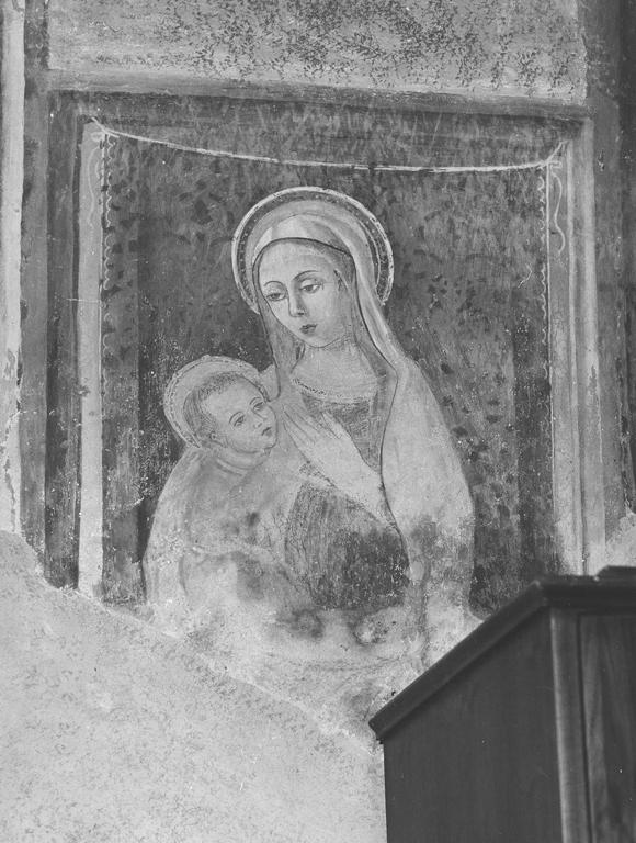 Madonna del Latte (dipinto) di Maestro della Madonna della Misericordia (cerchia) (fine sec. XV)