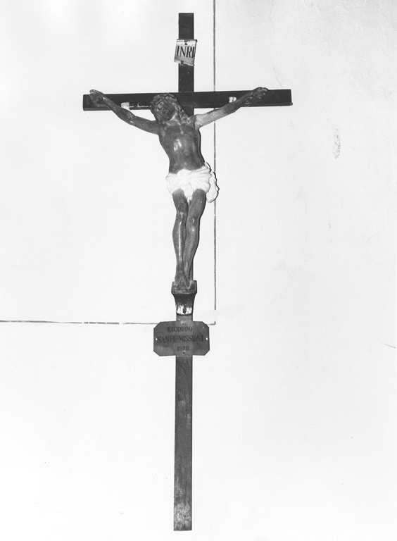 Cristo crocifisso (scultura) - ambito laziale (sec. XX)