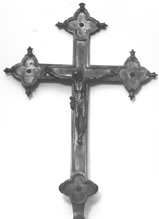 croce processionale - ambito laziale (seconda metà sec. XVIII)