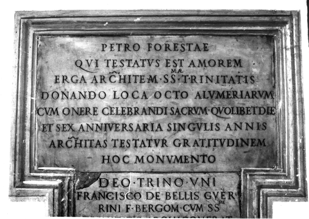 lapide commemorativa - ambito romano (metà sec. XIX)