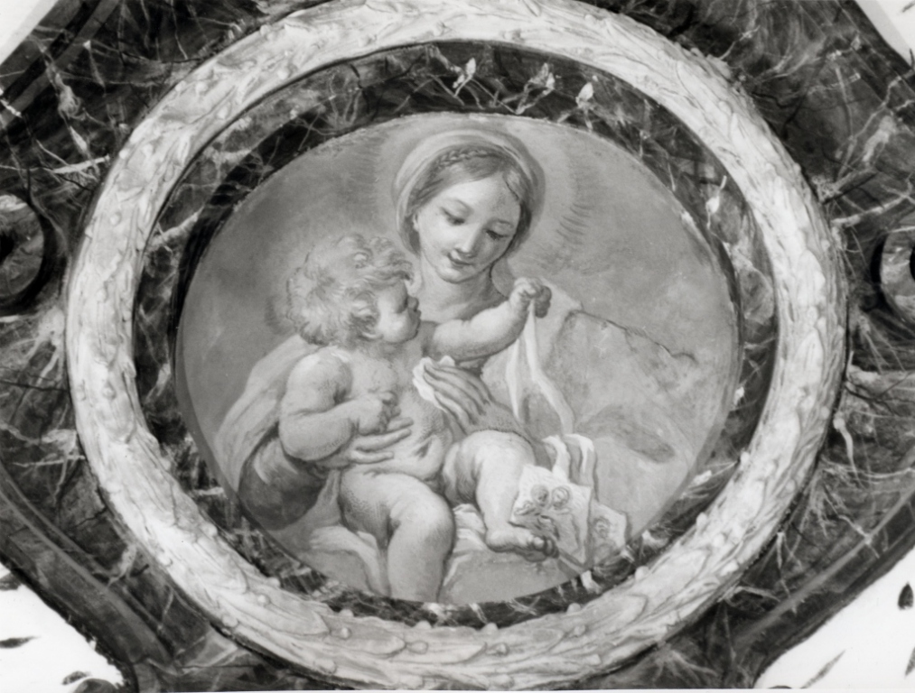 Madonna del Carmelo, Madonna con Bambino (dipinto) - ambito viterbese (ultimo quarto sec. XVII)