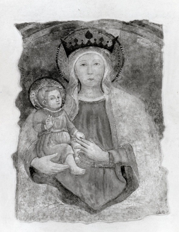 Madonna con Bambino (dipinto) - ambito umbro-laziale (inizio sec. XV)