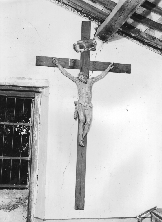 Cristo crocifisso (scultura) - ambito laziale (sec. XVIII)