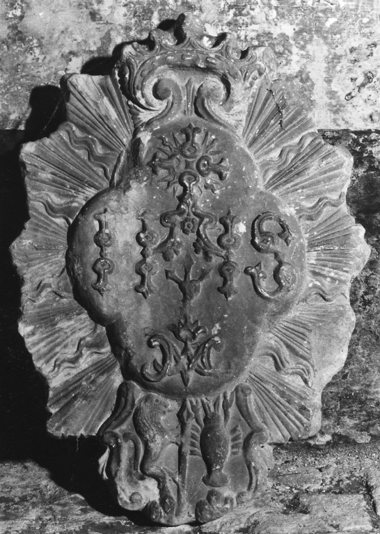 stemma dei baroni Selli Gamberi (scultura) - ambito laziale (inizio sec. XVI)