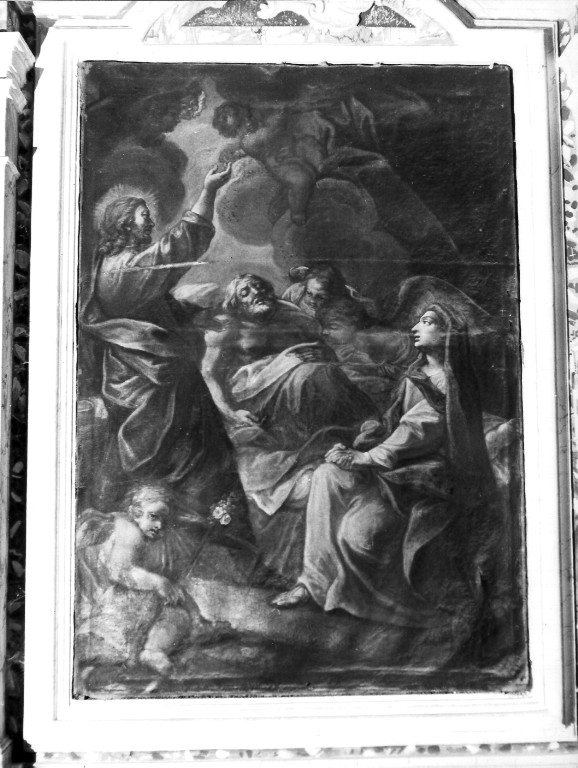 morte di San Giuseppe (dipinto) - ambito laziale (sec. XVIII)