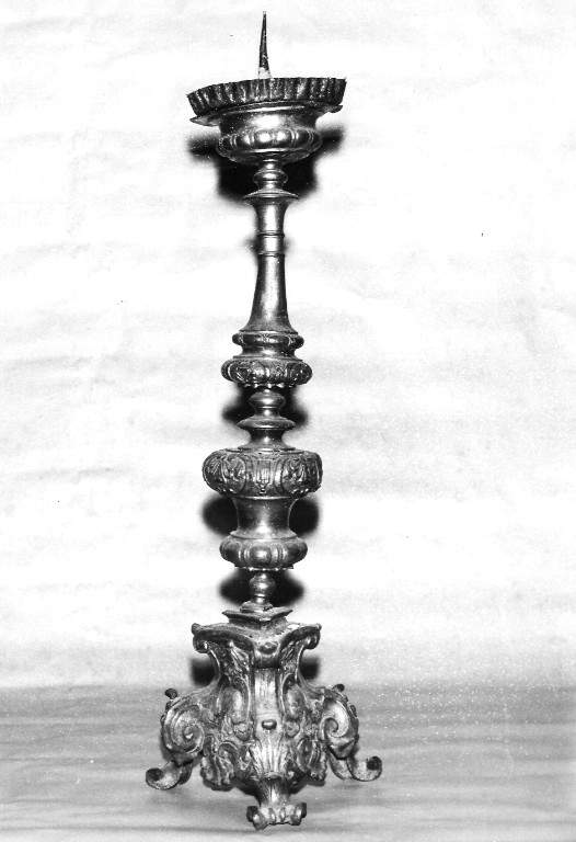 candeliere, serie - ambito laziale (sec. XVIII)