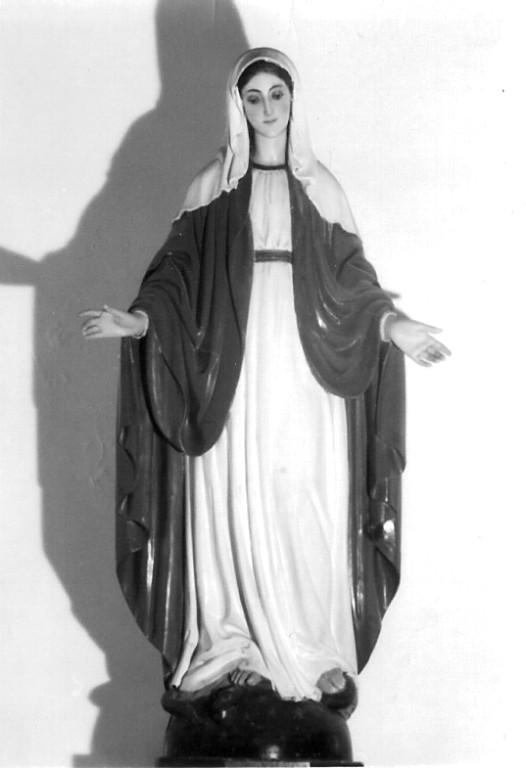Madonna (statua) - ambito laziale (sec. XIX)