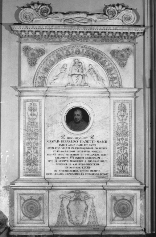 monumento funebre di Poletti Luigi, Jacometti Ignazio (sec. XIX)