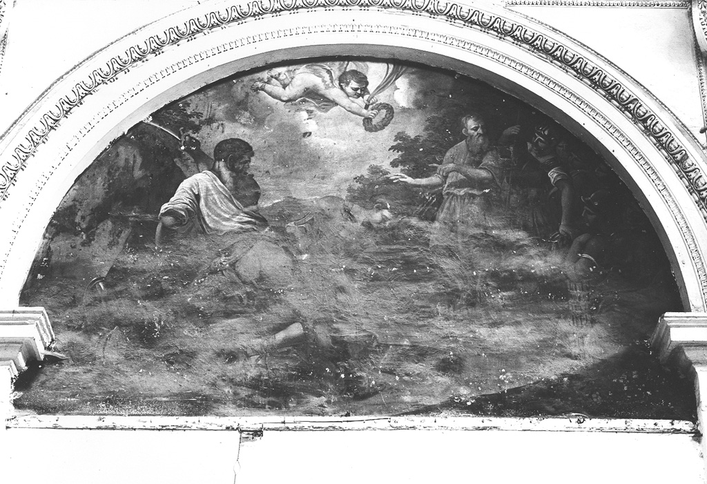 decapitazione di San Costanzo (dipinto) - ambito laziale (secc. XVII/ XVIII)