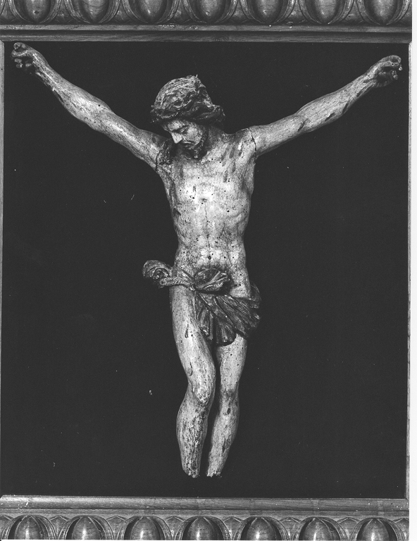 Cristo crocifisso (scultura) - ambito Italia centrale (sec. XVII)