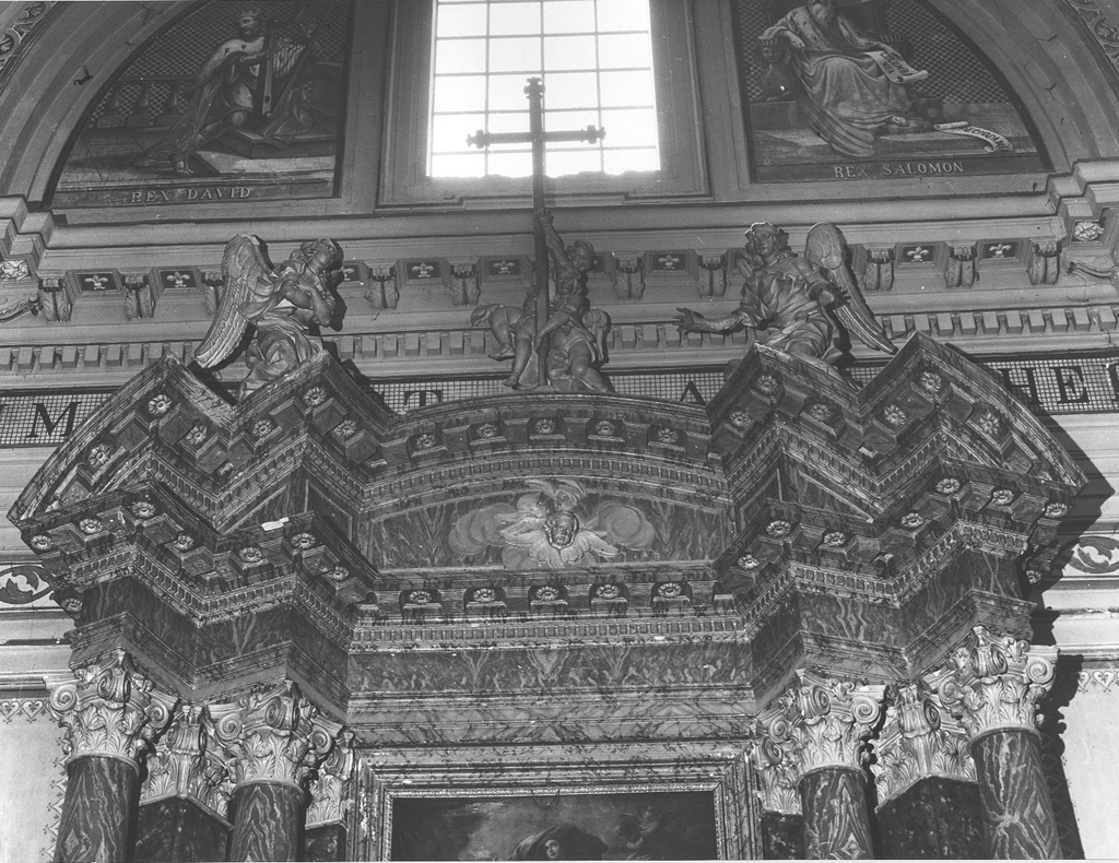altare della Vergine Assunta (mostra d'altare) - ambito Italia centrale (sec. XVIII)