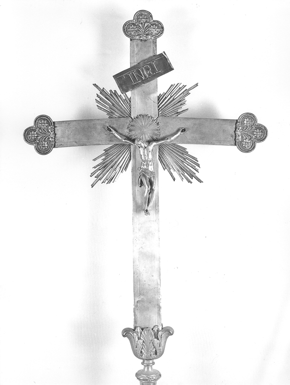 croce d'altare - ambito Italia centrale (sec. XVIII)