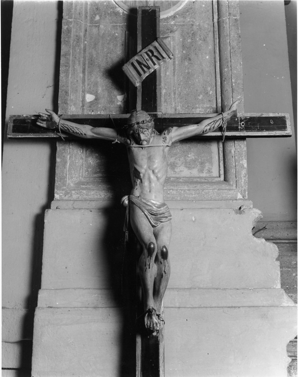 Cristo crocifisso (scultura) - ambito laziale (sec. XIX)