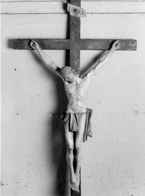 Cristo crocifisso (scultura) - ambito laziale (sec. XVIII)
