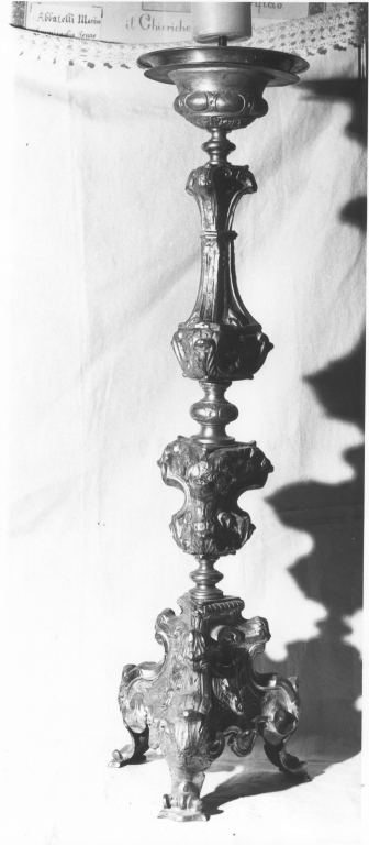 candeliere, serie - manifattura laziale (seconda metà sec. XVIII)