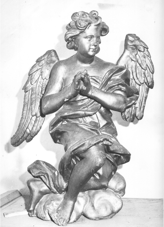 angelo (scultura, serie) - ambito romano (fine/inizio secc. XVIII/ XIX)