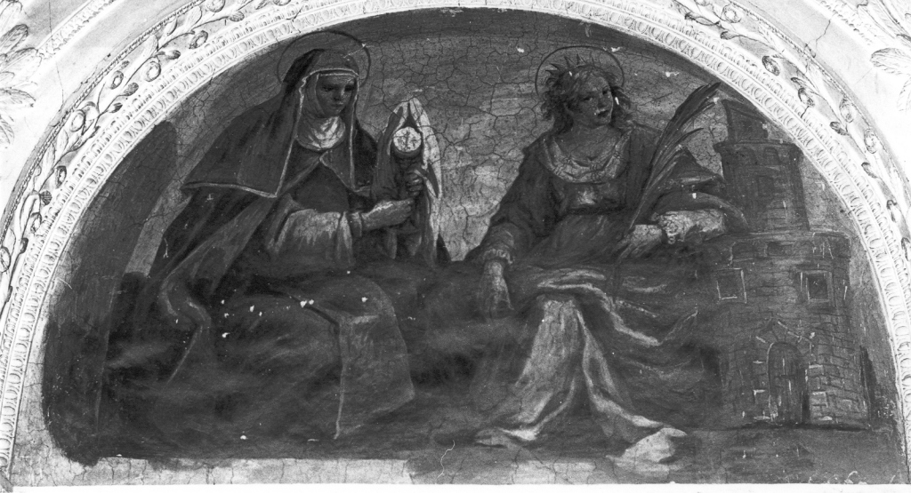 Sante martiri (dipinto) - ambito laziale (sec. XVII)