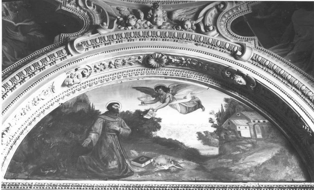 San Francesco d'Assisi (dipinto) - ambito laziale (fine/inizio secc. XVII/ XVIII)