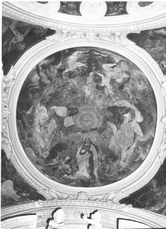 incoronazione di Maria Vergine (dipinto) - ambito laziale (sec. XVIII)