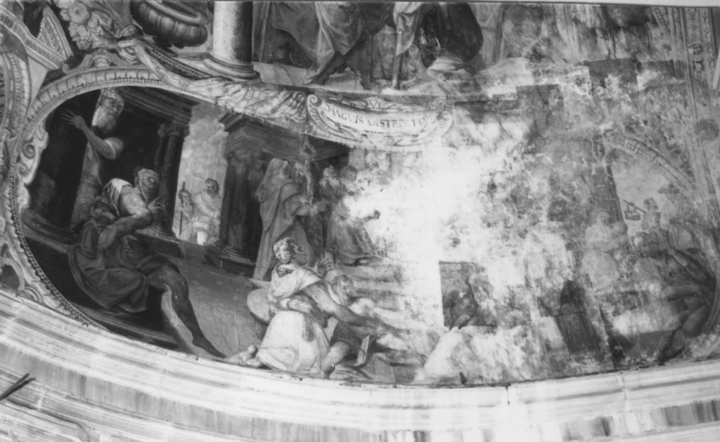 storie del miracoloso crocifisso di Beiruth (dipinto) di Coppi Iacopo detto Iacopo del Meglio, Carboni Giovanni Giacomo (sec. XVI)