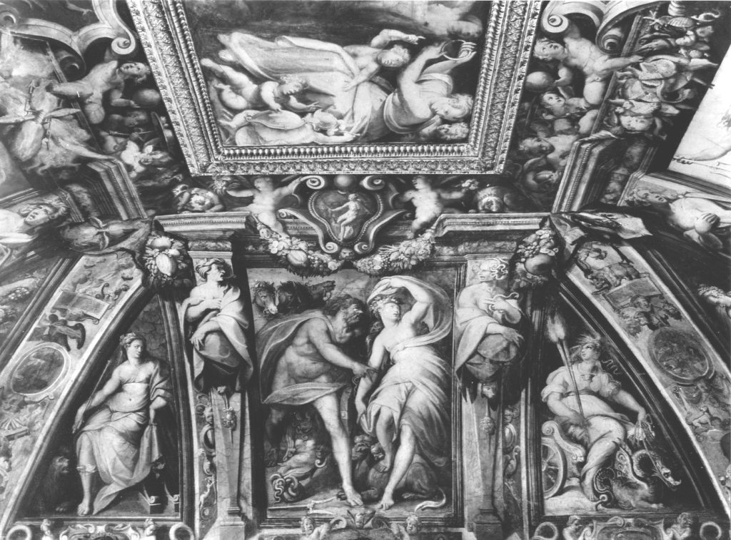 Cerere e Cibele (dipinto, ciclo) di Zucchi Jacopo (sec. XVI)