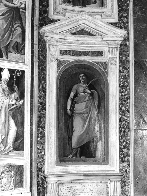 Santa martire (dipinto, complesso decorativo) di Nebbia Cesare (attribuito) (sec. XVI)